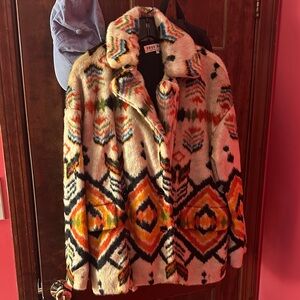 NWOT Free People Carmella Faux Fur Jacket XS